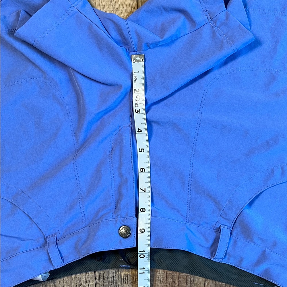 Patagonia Women's Happy Hike Periwinkle Blue Shorts Size 14 - Picture 10 of 12